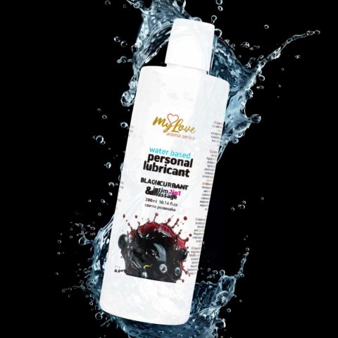 Żel Intymny I Do Masażu 2w1 Aroma Series Blackcurrant Czarna Porzeczka 300 Ml - MyLove
