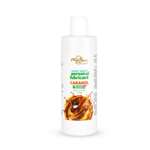 Żel Intymny I Do Masażu 2w1 Aroma Series Caramel Karmelowy 300 Ml - MyLove