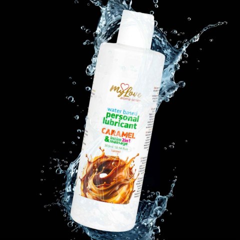 Żel Intymny I Do Masażu 2w1 Aroma Series Caramel Karmelowy 300 Ml - MyLove