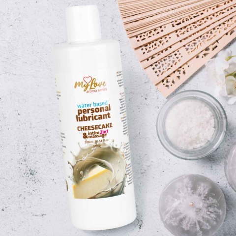 Żel Intymny I Do Masażu 2w1 Aroma Series Cheesecake Sernikowy 300 Ml - MyLove