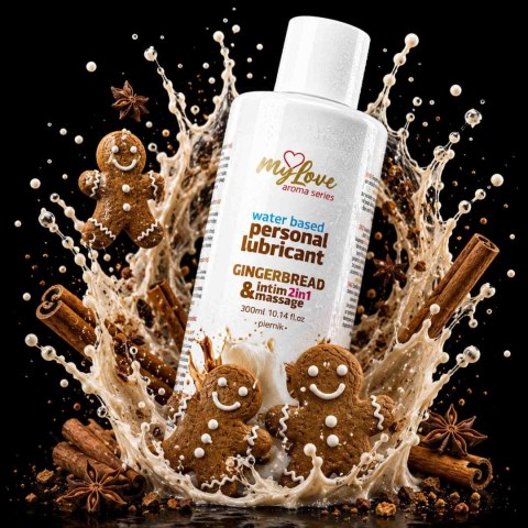 Żel Intymny I Do Masażu 2w1 Aroma Series Gingerbread Piernikowy 300 Ml - MyLove