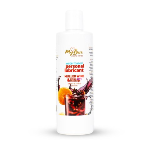Żel Intymny I Do Masażu 2w1 Aroma Series Mulled Wine Grzane Wino 300 Ml - MyLove
