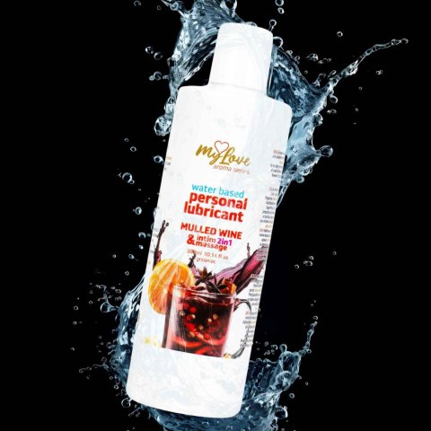 Żel Intymny I Do Masażu 2w1 Aroma Series Mulled Wine Grzane Wino 300 Ml - MyLove