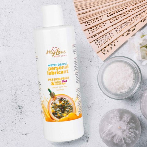 Żel Intymny I Do Masażu 2w1 Aroma Series Passion Fruit Marakuja 300 Ml - MyLove