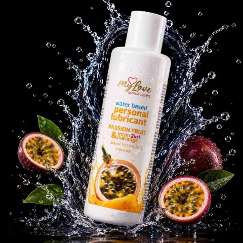 Żel Intymny I Do Masażu 2w1 Aroma Series Passion Fruit Marakuja 300 Ml - MyLove