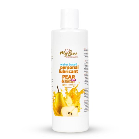 Żel Intymny I Do Masażu 2w1 Aroma Series Pear Gruszkowy 300 Ml - MyLove