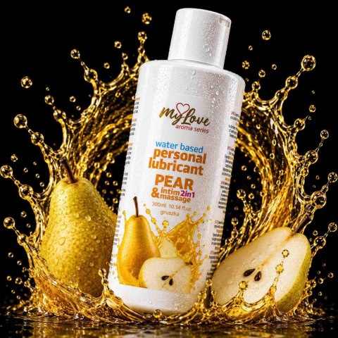Żel Intymny I Do Masażu 2w1 Aroma Series Pear Gruszkowy 300 Ml - MyLove