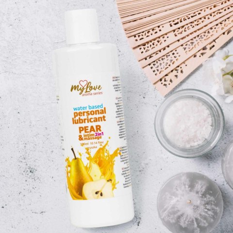 Żel Intymny I Do Masażu 2w1 Aroma Series Pear Gruszkowy 300 Ml - MyLove