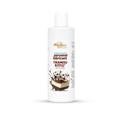 Żel Intymny I Do Masażu 2w1 Aroma Series Tiramisu 300 Ml - MyLove