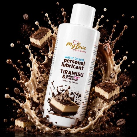 Żel Intymny I Do Masażu 2w1 Aroma Series Tiramisu 300 Ml - MyLove