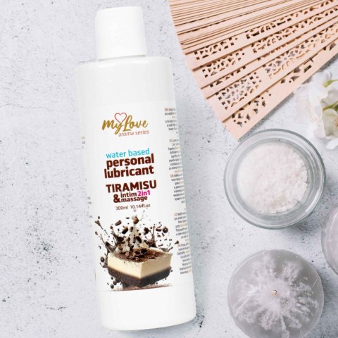 Żel Intymny I Do Masażu 2w1 Aroma Series Tiramisu 300 Ml - MyLove