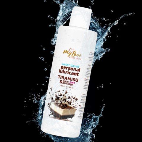 Żel Intymny I Do Masażu 2w1 Aroma Series Tiramisu 300 Ml - MyLove