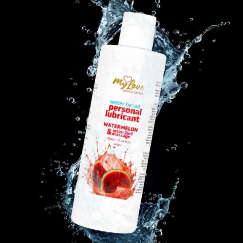 Żel Intymny I Do Masażu 2w1 Aroma Series Watermelon Arbuzowy 300 Ml - MyLove