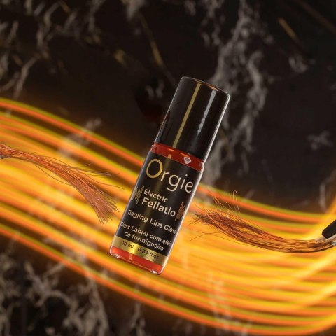 Błyszczyk do seksu oralnego i pocałunków SEXY VIBE! ELETRIC FELLATIO 10ml ORGIE