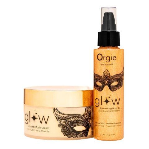 Krem do ciała z drobinami i błyskiem Glow Shimmering Body Cream 250ml ORGIE
