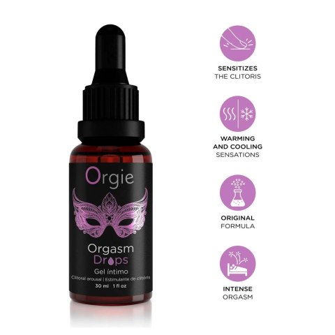 Krople uwrażliwiające łechtaczkę CLITORAL AROUSER 30ml ORGIE