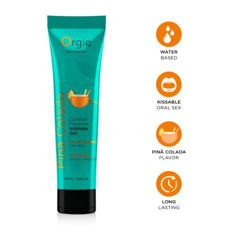 Lubrykant smakowy Lube Tube Cocktail Pina Colada 100ml ORGIE