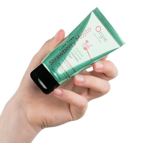 Lubrykant smakowy truskawkowe mojito Lube Tube Cocktail Strawberry Mojito 50ml ORGIE