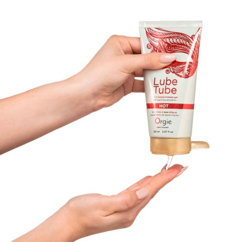 Lubrykant wodny LUBE TUBE HOT 150ml ORGIE