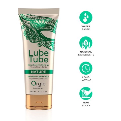 Lubrykant wodny LUBE TUBE NATURE 150ml ORGIE