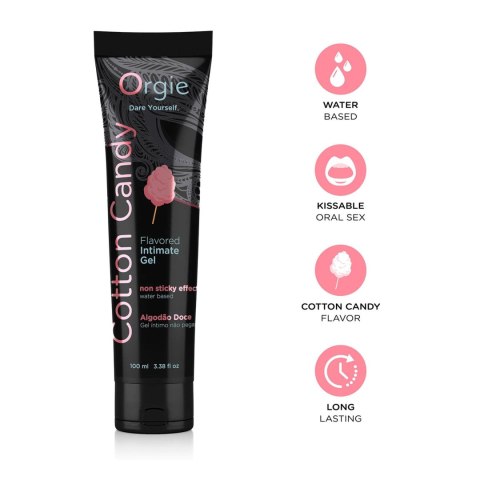 Lubrykant smakowy wata cukrowa 100ml ORGIE