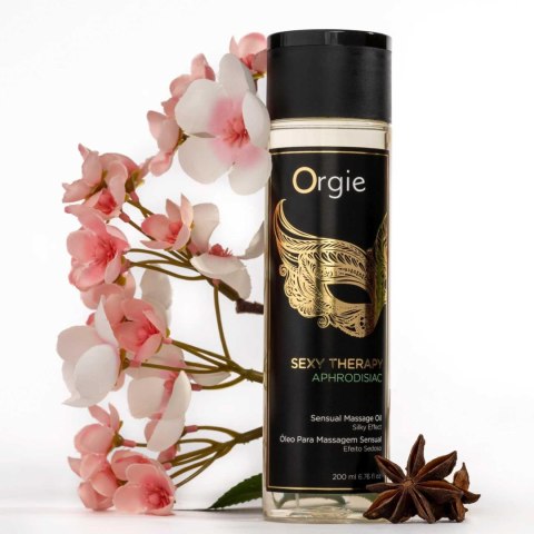 Olejek do masażu Sexy Therapy Sensual Massage Oil Fruity Floral Aphrodisiac 200ml ORGIE