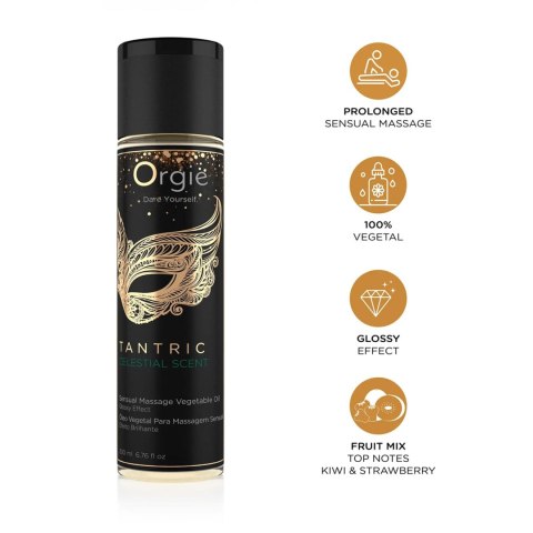 Olejek do masażu Sexy Therapy Sensual Massage Oil Fruity Floral Celestial 200ml ORGIE
