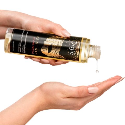 Olejek do masażu tantrycznego Sexy Therapy Sensual Massage Oil Fruity Floral Divinie Nectar 200ml ORGIE