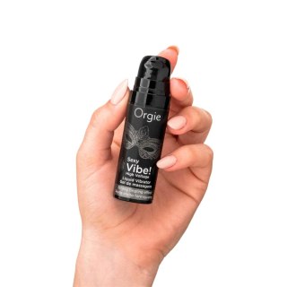 Wibrator w płynie SEXY VIBE! HIGH VOLTAGE 15ml ORGIE