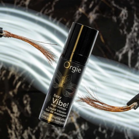 Wibrator w płynie SEXY VIBE! HIGH VOLTAGE 15ml ORGIE