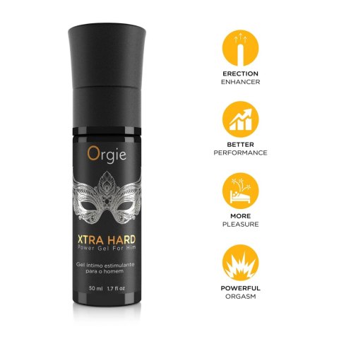 Żel na erekcję supermocny Xtra Hard Gel 50ml ORGIE