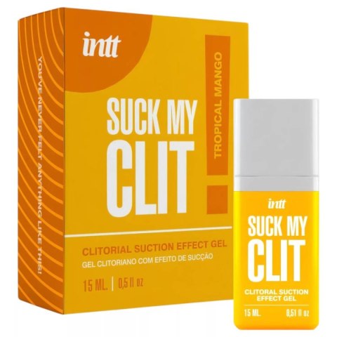 Żel stymulujący łechtaczkę Suck My Clit Tropical Mango 15ml intt Intt