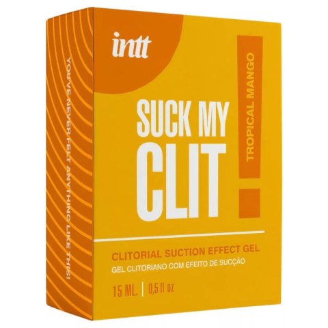 Żel stymulujący łechtaczkę Suck My Clit Tropical Mango 15ml intt Intt