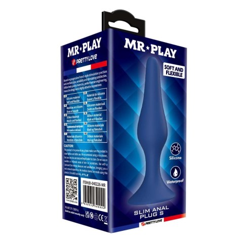 MR. Play Slim Anal Plug S