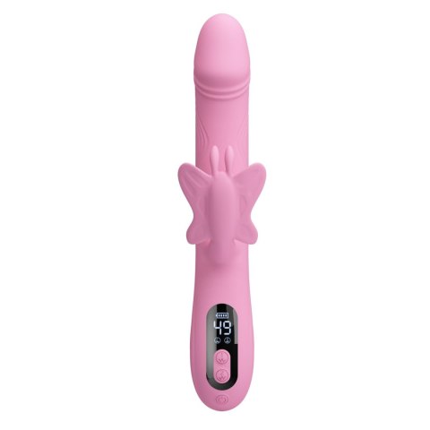 Pretty Love Bella Pink - Butterfly Rabbit Vibrator