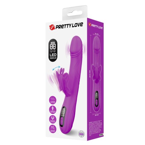 Pretty Love Bella Purple - Butterfly Rabbit Vibrator