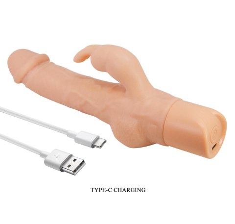 Pretty Love Ellison Flesh - Rabbit Realistic Vibrator