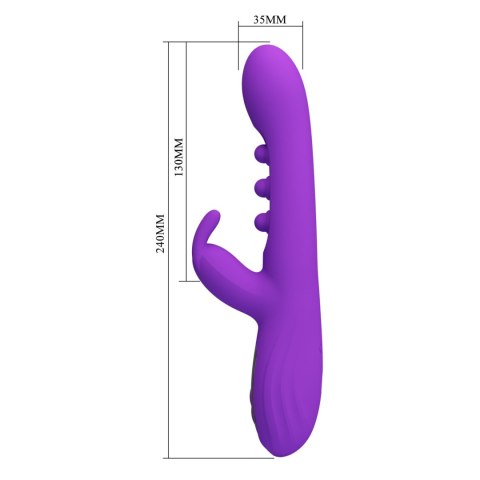 Pretty Love Sabien Purple - Thumping Rabbit Vibrator