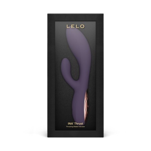 Wibrator króliczek z ruchem posuwistym Ina Thrust Purple Twilight LELO Lelo