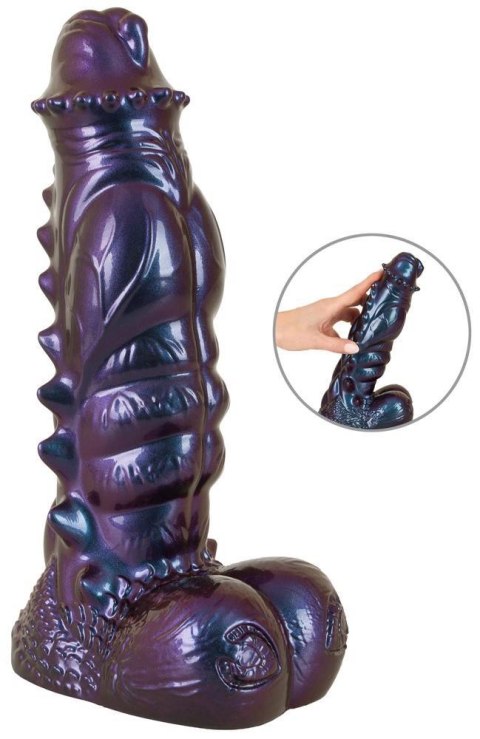 Dildo z przyssawką Beasty Cocks Tech-Zilla Bang