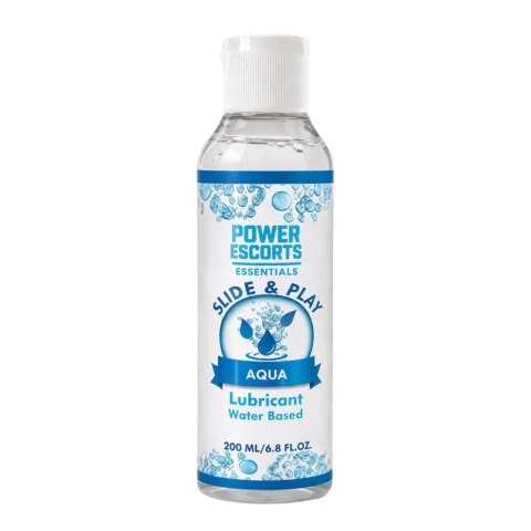 Power Escorts - DR15 - Water Based Lubricant 200ml - Slide & Play Personal Lube