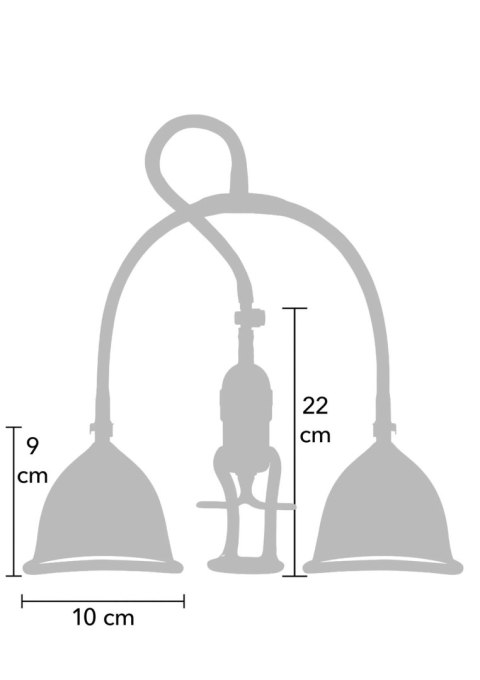 Vacuum Breast Pleasure Pump S/M