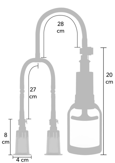 Vacuum Nipple Pleasure Pump M/L