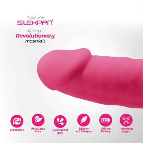Dildo wibrujące różowe 16cm Model 2 CNEX