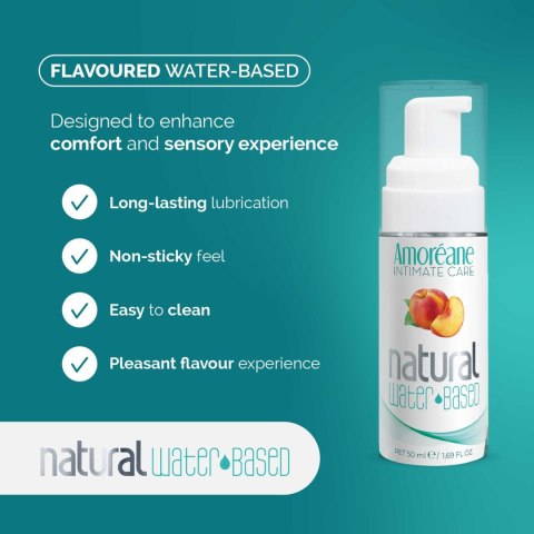 Lubrykant zapachowy AMOREANE MED natural z phytoplanktonem brzoskwinia 50ml