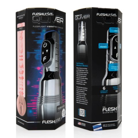 Wibrujący masturbator Quiver Vibrating Stroker Fleshlight Fleshlight