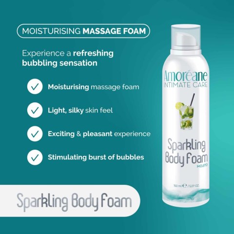 Pianka Do Masażu mojito Sparkling Body Foam Mojito 150ml AMOREANE
