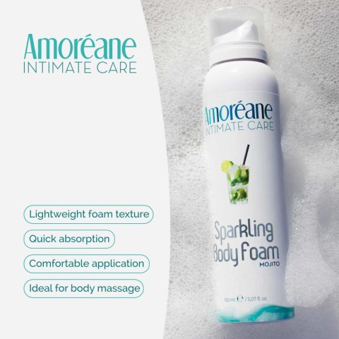 Pianka Do Masażu mojito Sparkling Body Foam Mojito 150ml AMOREANE
