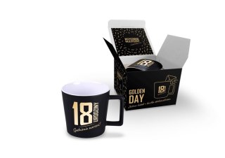 GOLDEN DAY - Zestaw kubek 350ml + kartka - 18