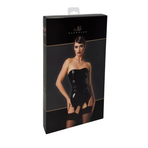 Gorset F381 Dominae Venom PVC corset-belt L Noir Handmade Noir Handmade